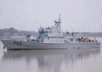 Patrol vessel BNS Padma (P312)