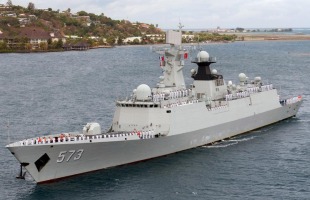 Guided missile frigate Liuzhou (573) 1
