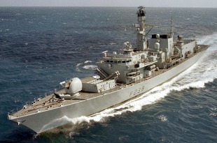Guided missile frigate HMS Northumberland (F238) 0