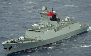 Guided missile frigate Hengshui (572) 1