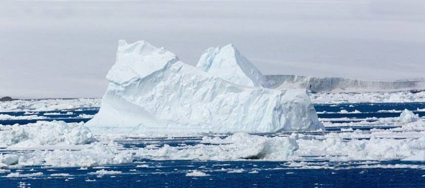 В западной части Антарктики может возникнуть айсберг площадью 880 кв. км