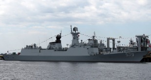 Guided missile frigate Handan (579) 1