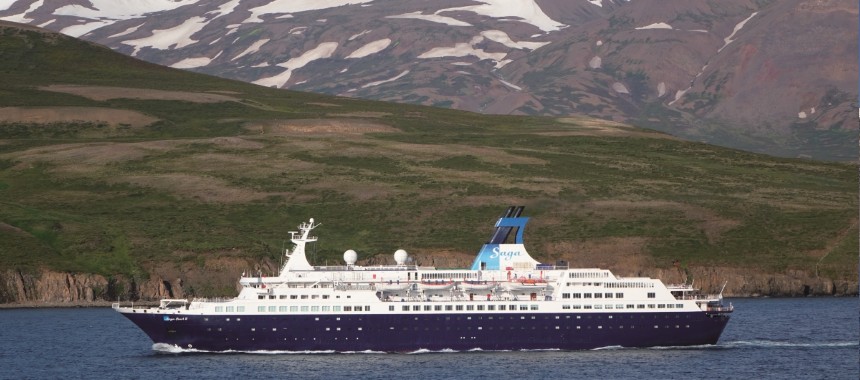 Круизное судно Saga Pearl II стало флагманом компании Saga Holidays