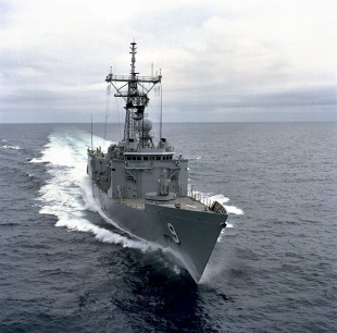 Guided-missile frigate USS Wadsworth (FFG 9) 0