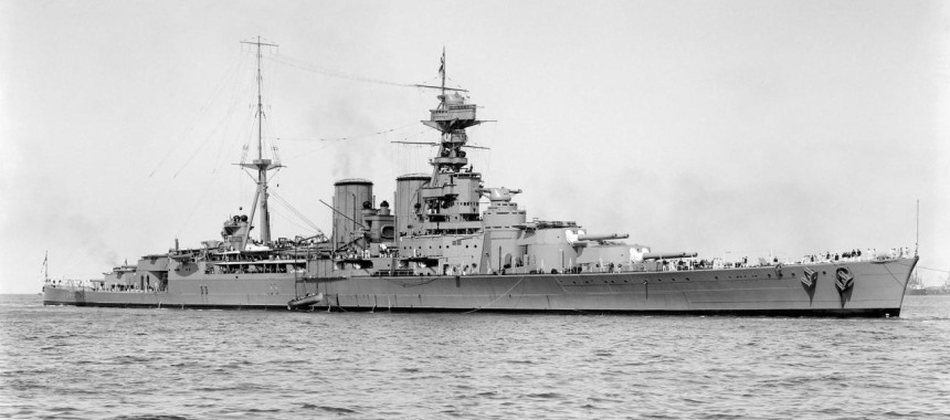 Крейсер HMS Hood