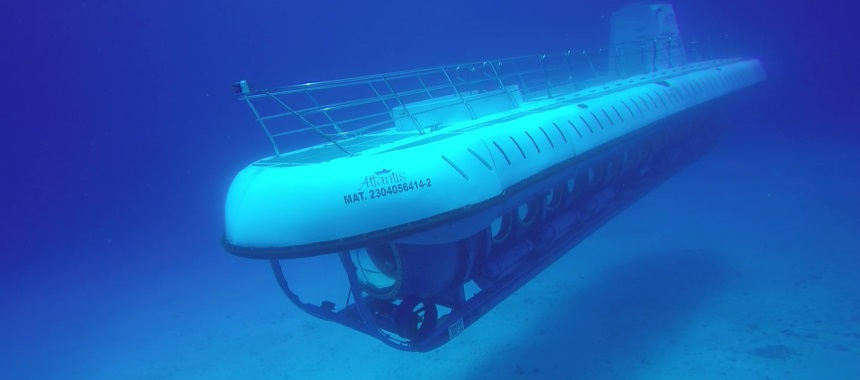 Путешествие на мини-субмарине Atlantis