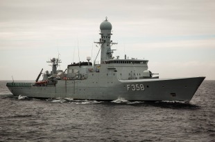 Ocean patrol vessel HDMS Triton (F 358) 0