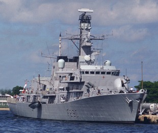 Guided missile frigate HMS Norfolk (F230) 0