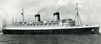 Трансатлантический пассажирский лайнер «Queen Elizabeth»