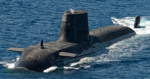 Nuclear submarine HMS Audacious (S122) 0