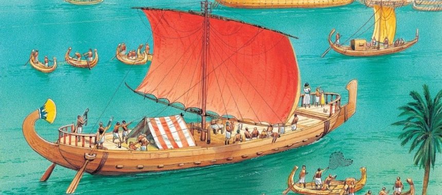 Неизвестное морское путешествие египетской флотилии Хатшепсут