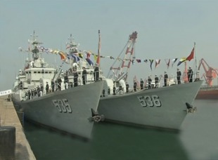 Jianghu 3-class frigate (Type 053H2) 0