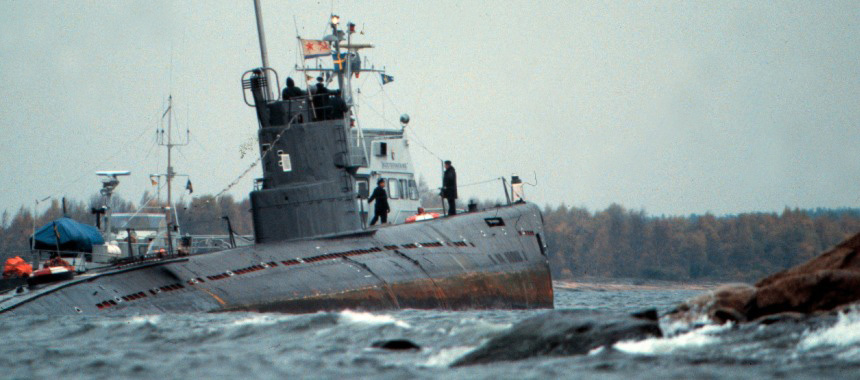 Советская подлодка С-363. Остров Турумшер, Швеция