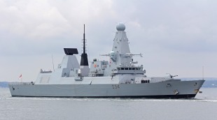 Guided missile destroyer HMS Diamond (D34)‎ 2