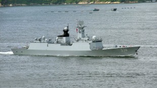 Guided missile frigate Yantai (538) 0