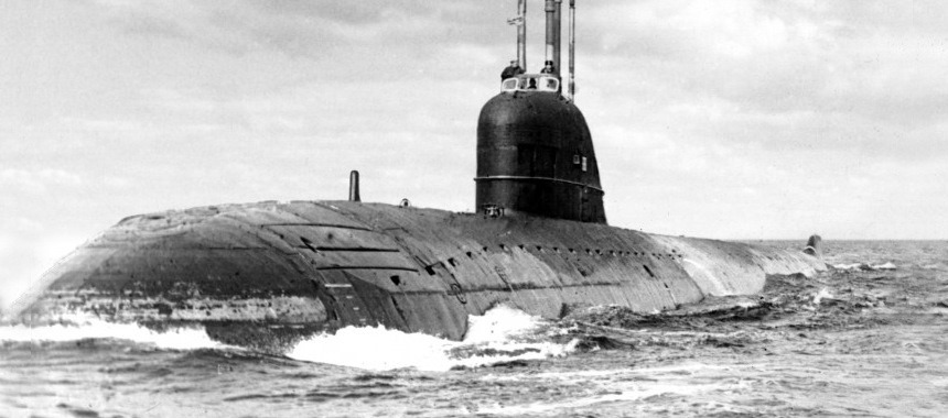 Первая атомная подводная лодка Советского Союза проекта 627 «Ленинский Комсомол»