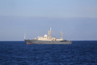 Intelligence ship Fedor Golovin (520) 1