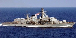 Guided missile frigate HMS Marlborough (F233) 0