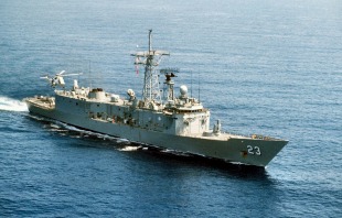 Guided missile frigate USS Lewis B. Puller (FFG-23) 1
