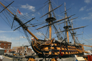 First-rate ship of the line HMS Victory 0