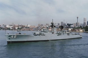 Эскортный миноносец HMAS Stuart (DE 48) 1