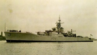 Frigate HMS Blackpool (F77) 0
