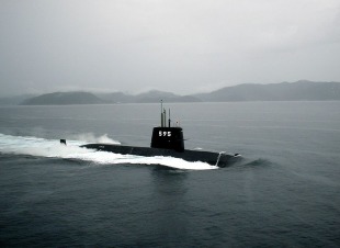 Дизель-электрическая подводная лодка JS Narushio (SS-595)