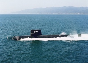 Diesel-electric submarine JS Isoshio (SS-594) 3