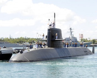 Дизель-электрическая подводная лодка JS Uzushio (SS-592)