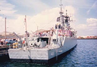 Эскортный миноносец HMAS Stuart (DE 48) 3