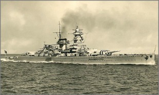 Heavy cruiser Admiral Scheer 2