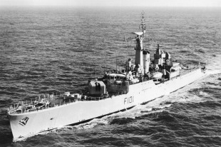 Фрегат HMS Yarmouth (F101) 0