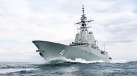 Guided missile destroyer HMAS Brisbane (DDG 41)