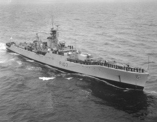 Фрегат HMS Rothesay (F107) 0