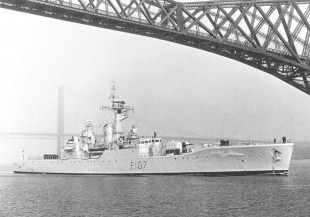 Фрегат HMS Rothesay (F107) 1