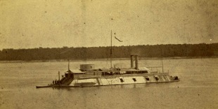 Броненосец USS Cincinnati (1861) 1