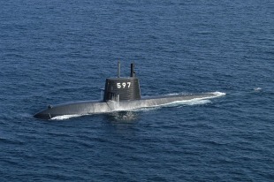 Дизель-электрическая подводная лодка JS Takashio (SS-597)