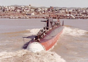 Nuclear submarine USS Woodrow Wilson (SSBN-624) 5