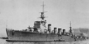 Легкий крейсер Jintsū (1923) 2