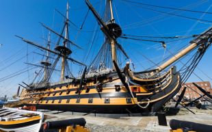 First-rate ship of the line HMS Victory 1
