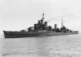 Light cruiser HMS Manchester (15) 1