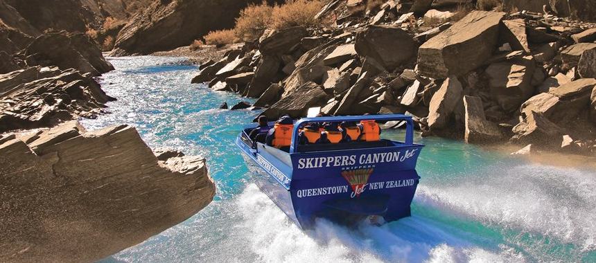 Быстроходная лодка Skippers Canyon Jet
