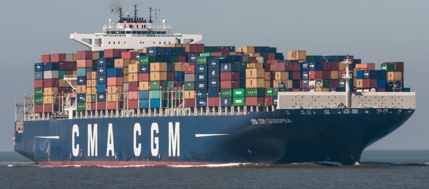 CMA CGM запускает новые рейсы доставки грузов морем