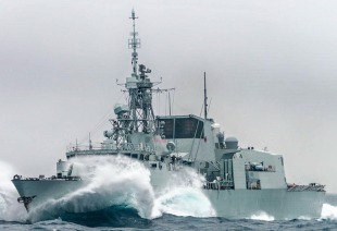 Guided missile frigate HMCS St. John's (FFH 340)