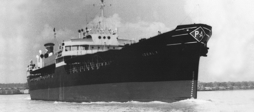 The first container ship SS Ideal X