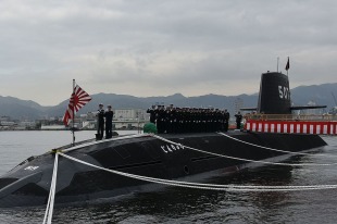Diesel-electric submarine JS Jinryū (SS 507) 1