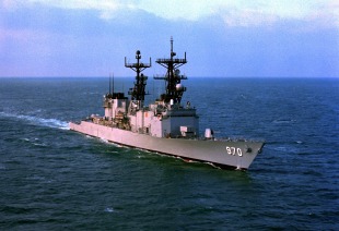 Эсминец USS Caron (DD-970) 0