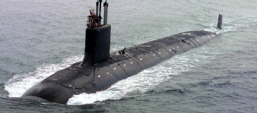 Первая атомная подводная лодка класса USS Virginia