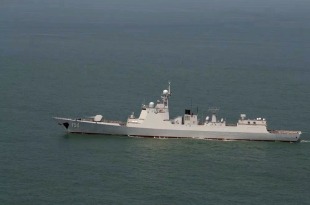Guided missile destroyer Xiamen (DDG 154) 1