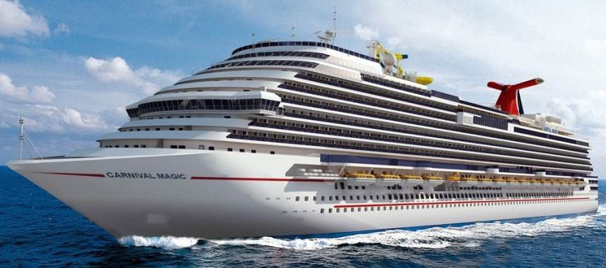 Новий круїзний лайнер «Carnival Magic» для компанії «Carnival Cruise Lines»